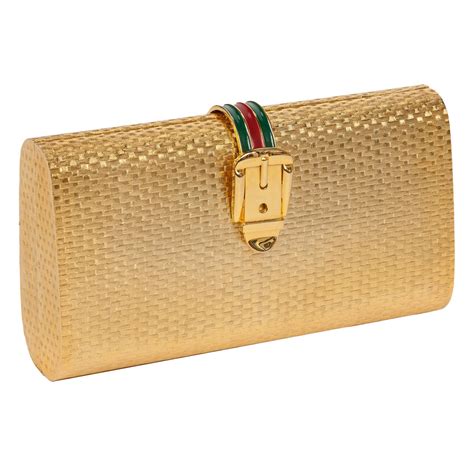 gold gucci clutch bag|gucci guccissima clutch.